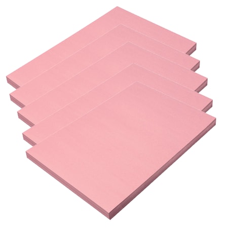 Sunworks Construction Paper, Pink, 12in x 18in, 100 Sheets, PK5 P7008
